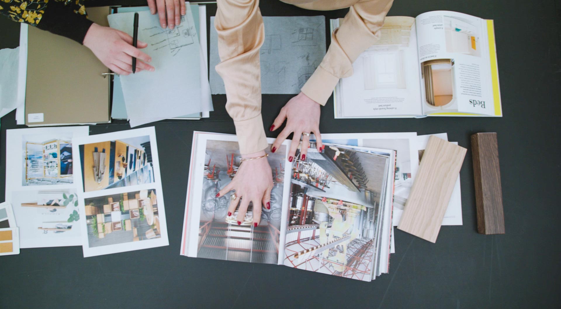 LeeSign Creative Partner materialer til kontorindretning